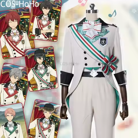 COS-HoHo Ensemble Stars Riding Narukami Arashi/Kagehira Mika/Sakuma Ritsu Game Suit Handsome Uniform