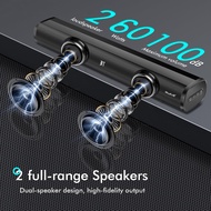 Sound Bar สำหรับทีวี60วัตต์ Soundbar ขนาดเล็ก16นิ้วระบบเสียงรอบทิศทางทีวี Sound Bar ลำโพงโฮมเธียเตอร