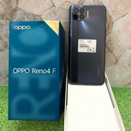 OPPO RENO 4F - RAM 8/128 - FULLSET - SECOND - GRADE A