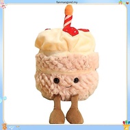 Jelly Cat Plush Toy Cake Without Sound And Light Cute Creative Birthday Gift P7K4