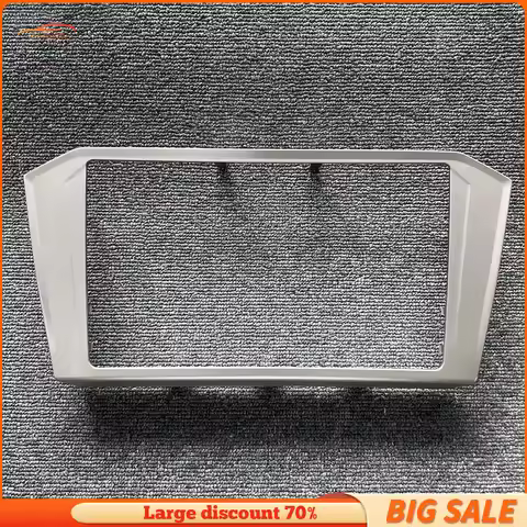 Radio Frame Panel Glass Screen 8-inch MIB Outer Frame Silver For Passat B8 3GD 858 069 B 3GD858069B