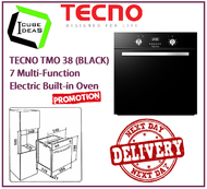 TECNO TMO 38 (BLACK) 7 Multi-Function Electric Built-in Oven / FREE EXPRESS DELIVERY