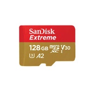 SANDISK Extreme Mirco SD/ U3 (170-190MB/R, 80-90MB/W) 記憶卡 - 128GB | 香港行貨