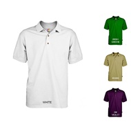 T SHIRT BERKOLAR LELAKI MICROFIBER POLO SHIRT BAJU KOSONG PLAIN T SHIRT BAJU T SHIRT KOSONG COLLAR SHIRT BAJU BERKOLAR