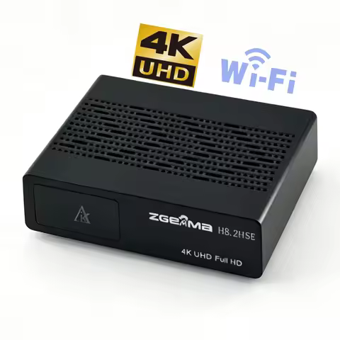 4K UHD Enigma2 Linux satellite TV decoder ZGEMMA H8.2H SE DVB S2 + DVB C/T2 satellite + cable/terres