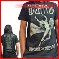 Led Zeppelin Us Tour 1977 Rock Band T-shirt