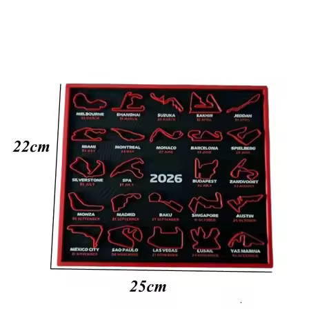 2026 Calendar Creative F1 Racing Calendar Venue Competition Date Living Room Bedroom Entrance Bar Ca