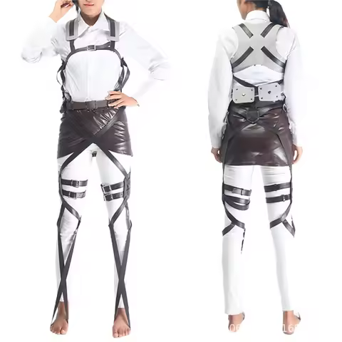 Survey Corps ODM Gear Cosplay Harness | Adjustable Full Body Belt & Suspenders for Anime Fans