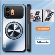 Magnetic AG Frosted Case For Honor 600 600pro Shockproof Stand Holder Hard Phone Back Cover For Huaw