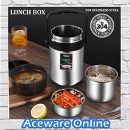 304 Stainless Steel Thermal Heat Insulation Hot Lunch Pot Box Thermos Food Jar Thermal Lunch Box Bek