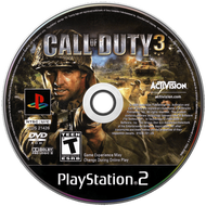 Kaset ps2 Call of Duty World at War - Call of Duty Finest Hour - Call of Duty 3 - Call of Duty 2 -