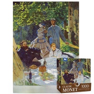 ภาพวาด Monet 1000 ชิ้น ดอกบัว พระอาทิตย์ขึ้น ภาพวาด ภาพพิมพ์ กระดานจigsaw กระดานจigsaw ภาพวาด กระดาน
