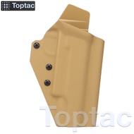 Toptac Lightweight Kydex Holster for 1911 Adjustable Tightness for Outdoor Wargame Survival Hunting