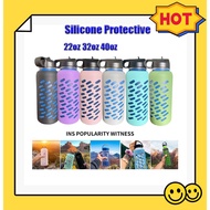 Aquaflask Cover for Hydro Flask Protective Case Silicone Sleeve Aquaflask Accessories for 22oz 32oz 