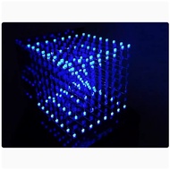 [Can Issue Unified Invoices] 3d8 Light Cube 8x8x8LED Diy Production Kit PCB Board Parts Finished Pro