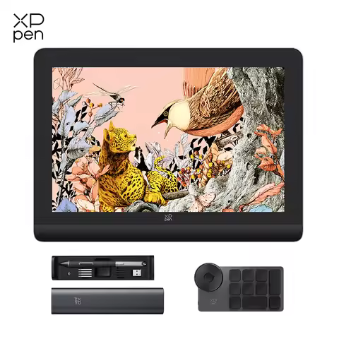 XPPen Artist Pro 14 16 (Gen 2) Graphics Tablet Monitor 16K Pressure Level Drawing Pen Display with X