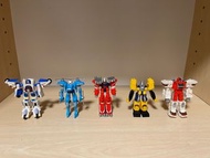 機甲露寶 machine robot rescue 扭蛋 一套五款