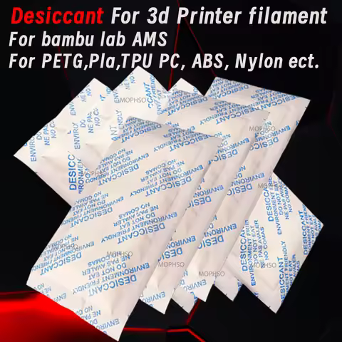 Pla Filament 3d Printer Desiccant For Bambulab X1C P1S 3D printing accessories For Bambulab AMS Desi