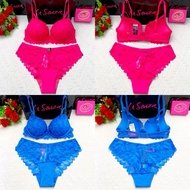 La Senza Hello Sugar Push Up Thick Bra Set Size 32A/S 34A/S 34B/M 60263549