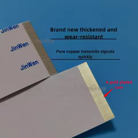 5PCS Gold plated flexible wire FFC 0.5mm interval AWM105C60V High temperature resistant film 30P32p3