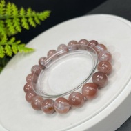 精品阿拉善瑪瑙手串10.5mm高瓷玉化爆裂紋奇石彩玉單圈女內在力量