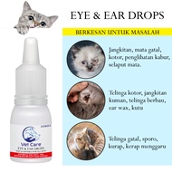 Ubat Mata & Telinga Kucing Ubat Sakit Mata Kucing Ear Cleanser Eye Drop Kutu Telinga Kucing Anjing A