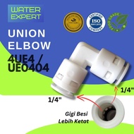 Water Filter Connector Fitting Joint Union Elbow 4UE4 UE0404 RO Hose Pipe for Korea Cuckoo Coway