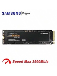 Samsung V-nand Ssd M.2 Ssd M2 1tb 500gb 250gb高清nvme固態硬盤hdd硬盤1tb 970 Evo Plus Pcie固態硬盤,適用於筆記本電腦