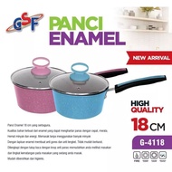 Milkpan Gsf4118 Milk Pan/Water Pot/Pot/ENAMEL Pot/Cooking Pot/Cute Pot/Multipurpose Pot