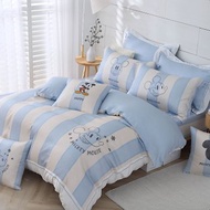 萊賽爾天絲-床包枕套兩用被組-迪士尼-海邊時光-正版授權