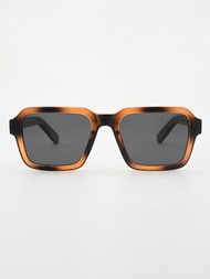 5068-C4 Bamboo Edge — Amber/Black Polarized Sunglasses