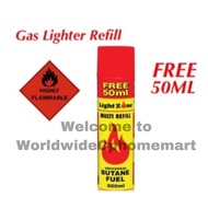 Lightzone Multi Refill Gas/ Butane Gas Lighter Refill/ gas refill lighter/ refill pistol gas dapur