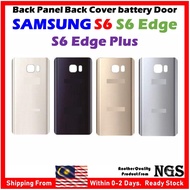 Back Glass Back Panel Back Cover For Samsung Galaxy S6 G920 G920F S6 Edge G925 G925F  S6 Edge Plus S