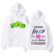 Ferxxo Hoodies Loose Hoodie Ferxxo Streetwear Rapper Printing Pullovers