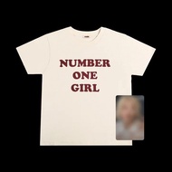Blackpink Rosie 正版 Number One Girl T-shirt (連Rose小卡)