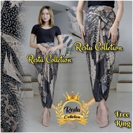 Rok Lilit Warp Skirt Serut Songket Jumputan Batik Panjang Wanita Bawahan Kebaya Kondangan Nikahan Wi