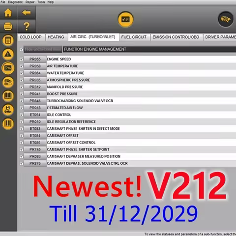 2025 hotSoftware V212 For Renault Can Clip Diagnostic Interface+Reprog V191+Pin Extractor V2+Dialogy