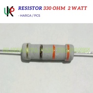 resistor tahanan 330 ohm 2watt 2W