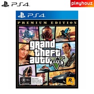 PS4 Grand Theft Auto V Premium Edition [R1 / R2] English GTA5 GTA V