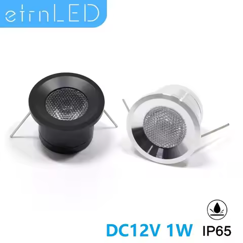 etrnLED Mini Sauna Light Water Resist Led Spotlight Outdoor Ceiling Downlight IP65 Interior Recessed