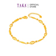 TAKA Jewellery 916 Gold Bracelet