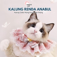 BERSINAR Kalung Renda Kucing Anjing - Kalung Collar Anjing Kucing