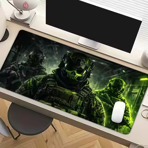 Skeleton Special Elite Forces gaming Mouse Pad Desk Mat Non-Slip office mousepad pc accessories keyb