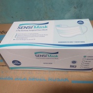 KUYYY Sensi Masker Earloop / Masker Muka Biasa 3Ply SENSI 1 BOX 50 Pcs
