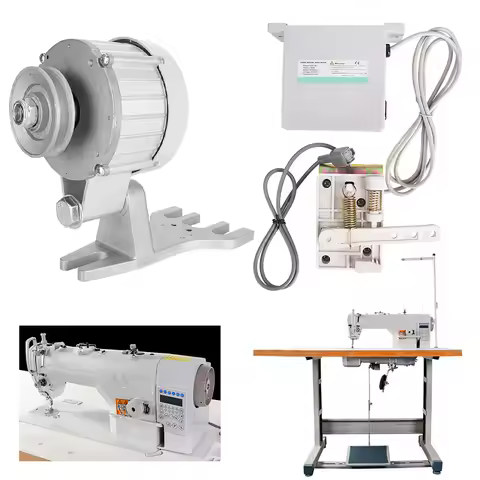 750W Brushless Sewing Machine Servo Motor 7N.m Electric Brushless Servo Motor, Split Motor and Contr