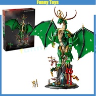 71847,The Guardian Dragon,Buidling Blocks Legends Monstrosity series Toys Gifts for Boys