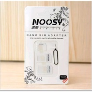 [12 PCS PACKAGE] NOOSY NANO sim adapter - micro & nano sim card
