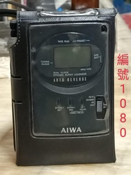 編號1080/ aiwa hs-j303隨身聽，功能正常約九成新，提問前請先詳閱商品內容，虧售5000元。