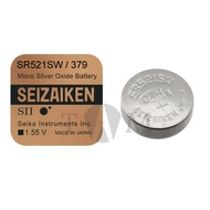 [Battery] SR521SW / 379 - GENUINE CELL 1.55V BATTERY SR521 SR 521 SW
