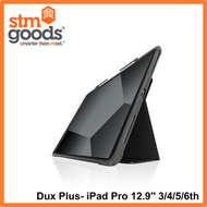 STM - 澳洲軍規 Dux Plus for iPad Pro 12.9吋 (第3/4/5/6代) 強固軍規防摔平板保護殼 - 黑